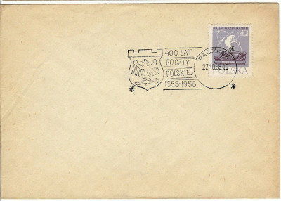 1958 [KO58 089] 400 lat Poczty Polskiej